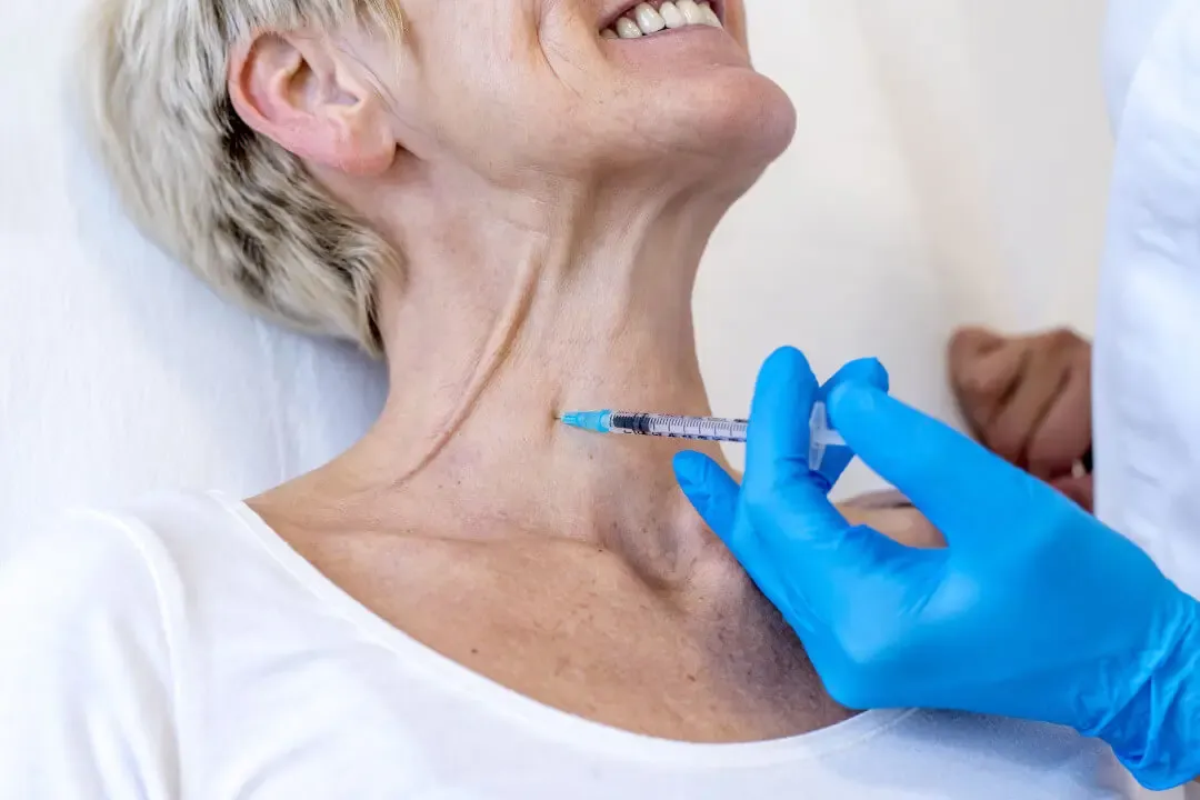 Platysma Bands Botox treatment - New Image Spa